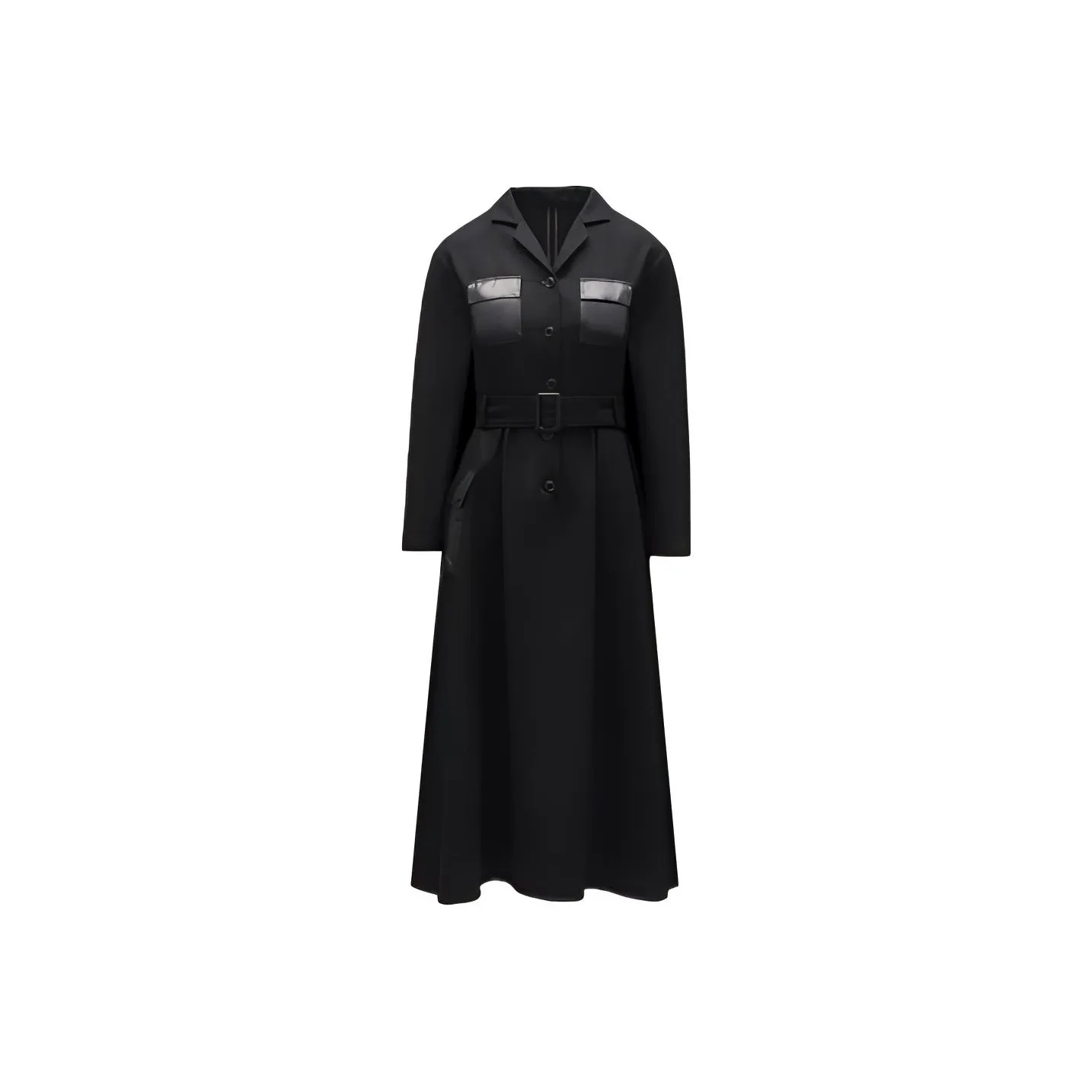 MONCLER GENIUS MONCLER GENIUS X Fujiwara Hiroshi FRGMT 21 Long Sleeved Dress Women's Black