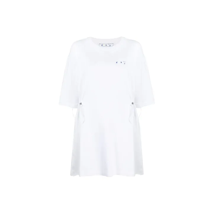 OFF WHITE SS21 Short Sleeved Dresses Women's White
