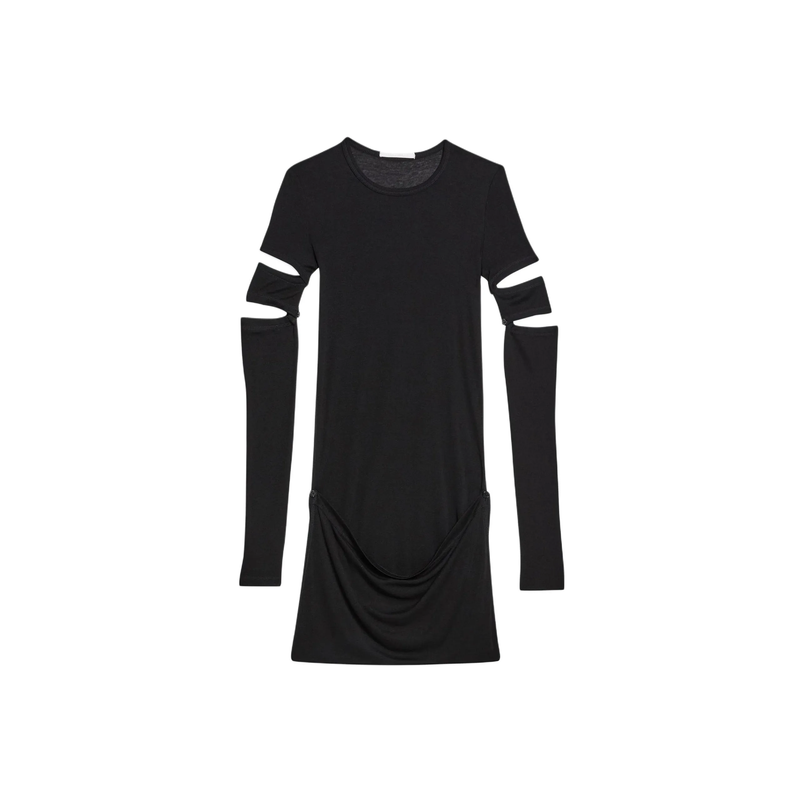 Helmut Lang Slashed Mini Dress