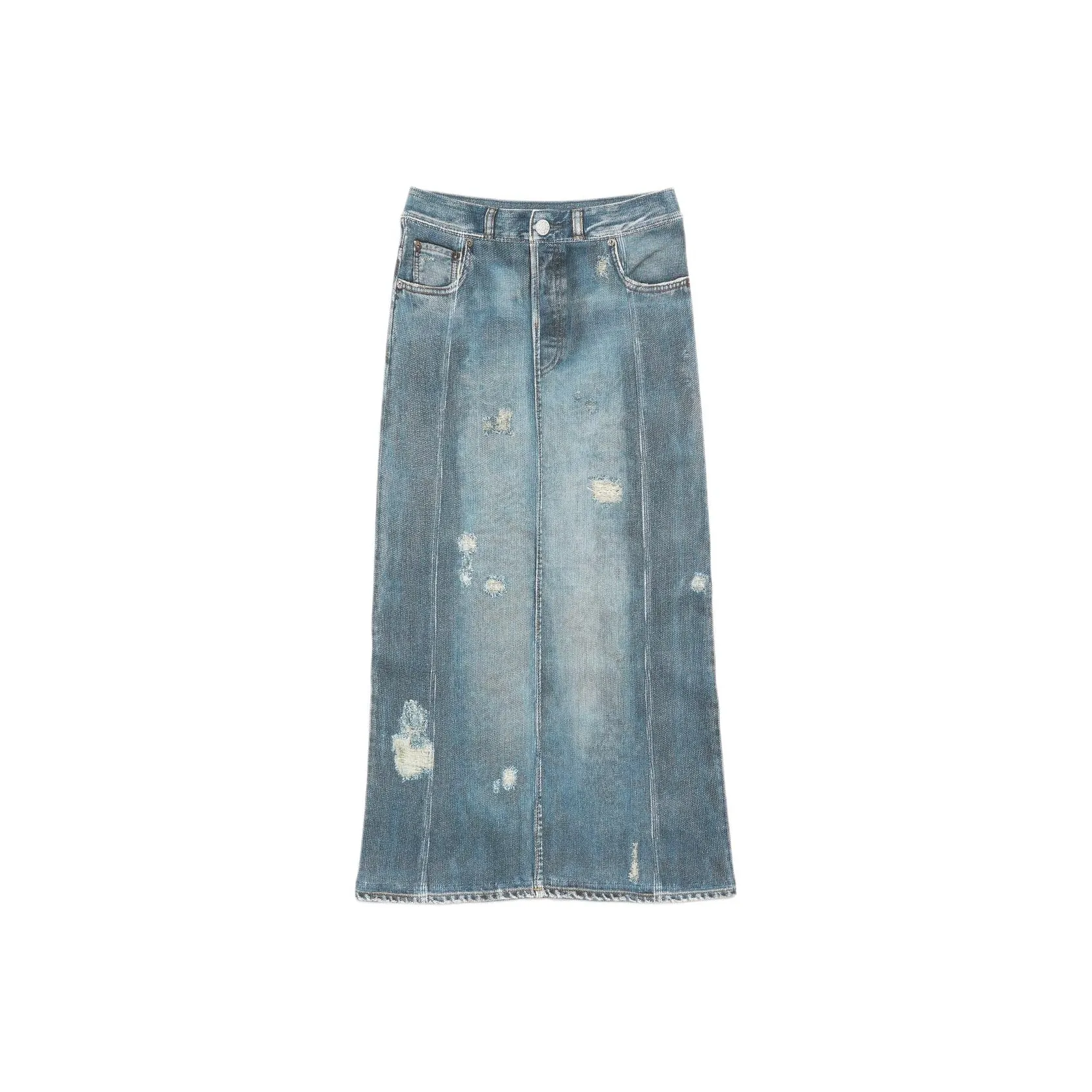 ACNE STUDIOS Denim Long Skirt Women's Blue