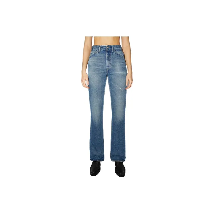 Acne Studios Distressed Mid Rise Jeans
