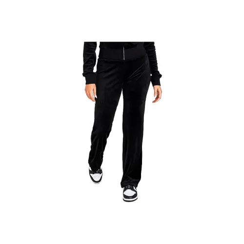 JUICY COUTURE Черные Женские Вязаные Спортивные Брюки