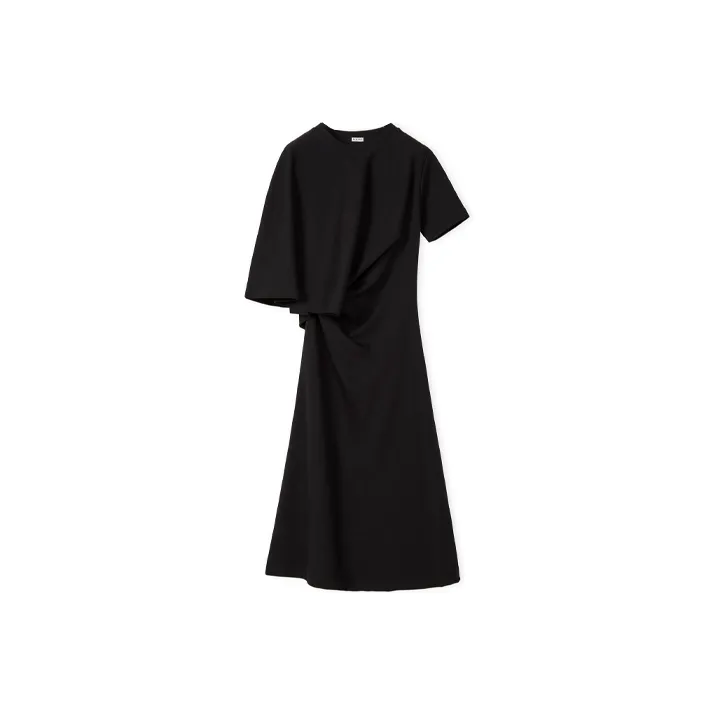 LOEWE Short Sleeved Dresses Women's Black
