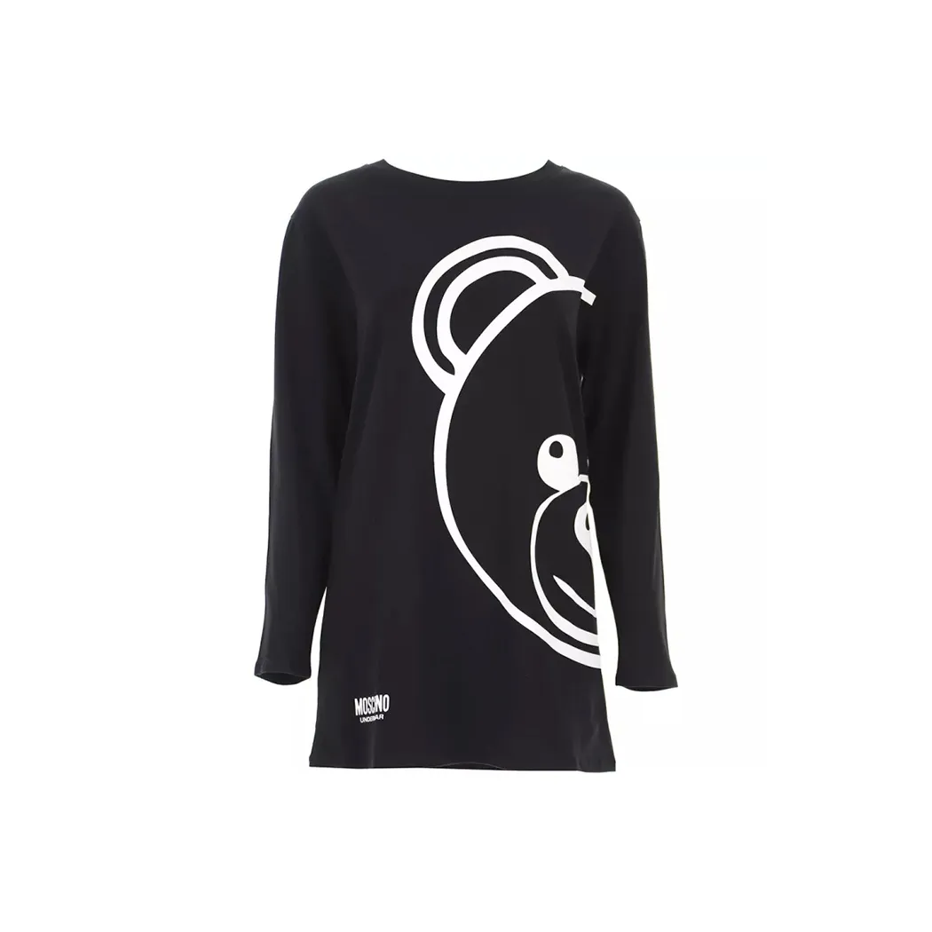 MOSCHINO Long Sleeved Dresses Women's Black
