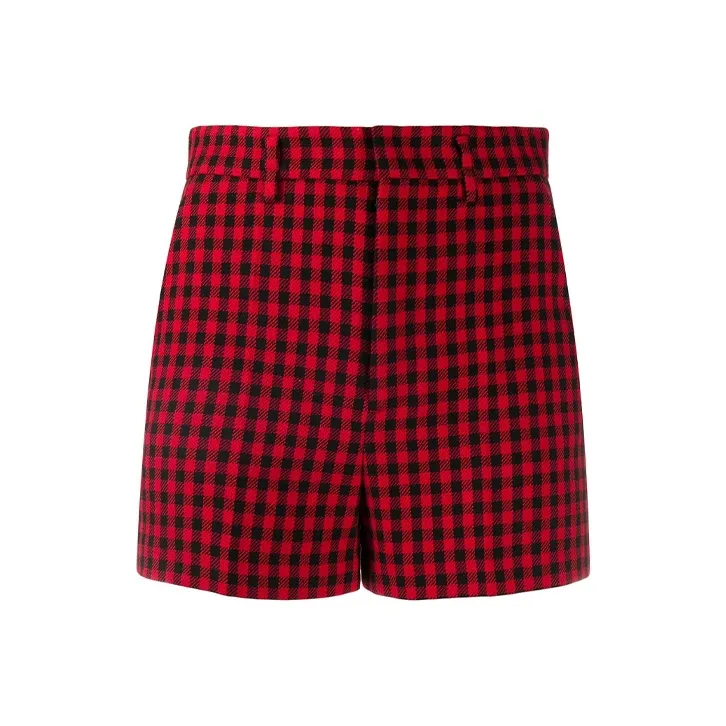 RED VALENTINO Женские повседневные шорты красного цвета