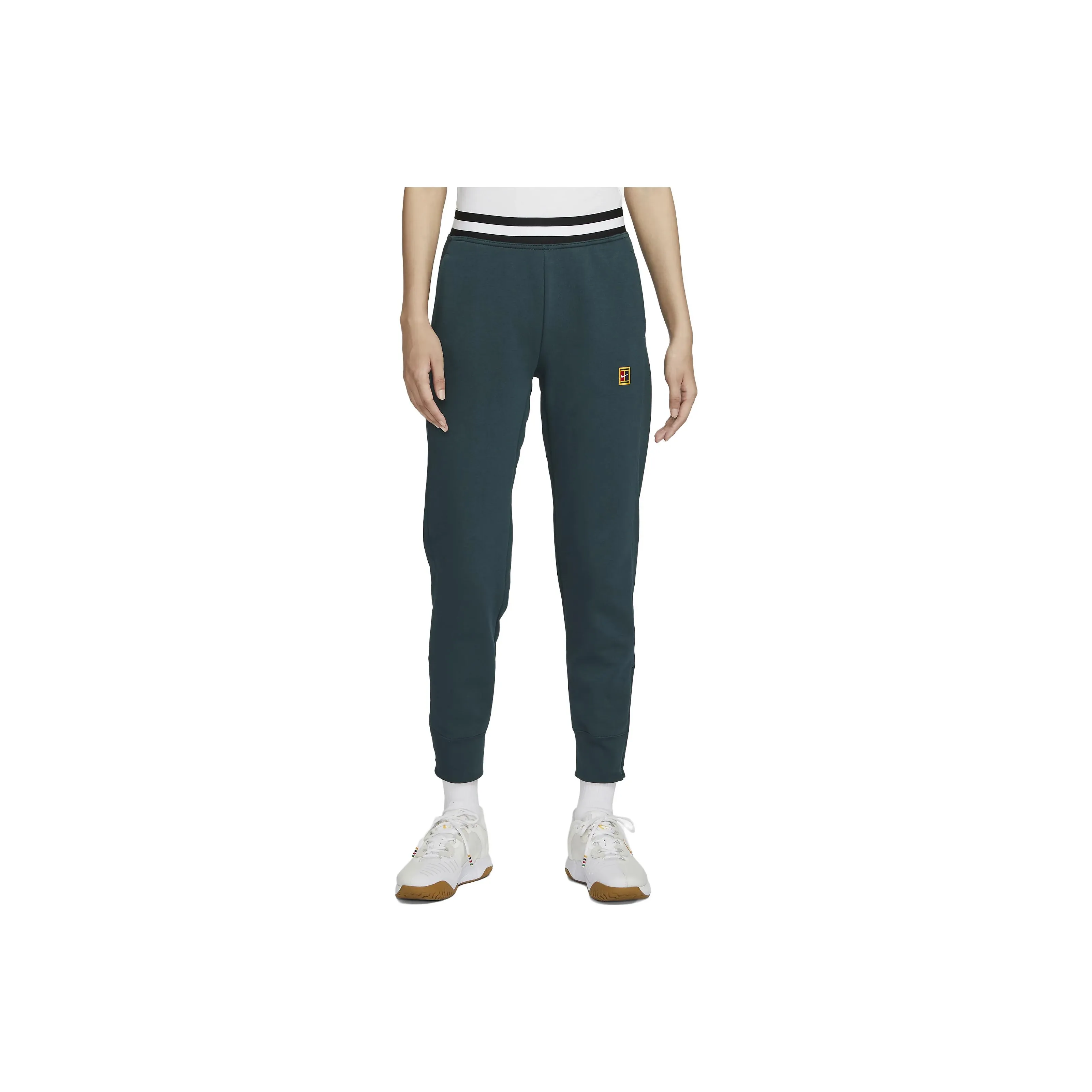Nike Knitted Sports Pants Women's Dark Green