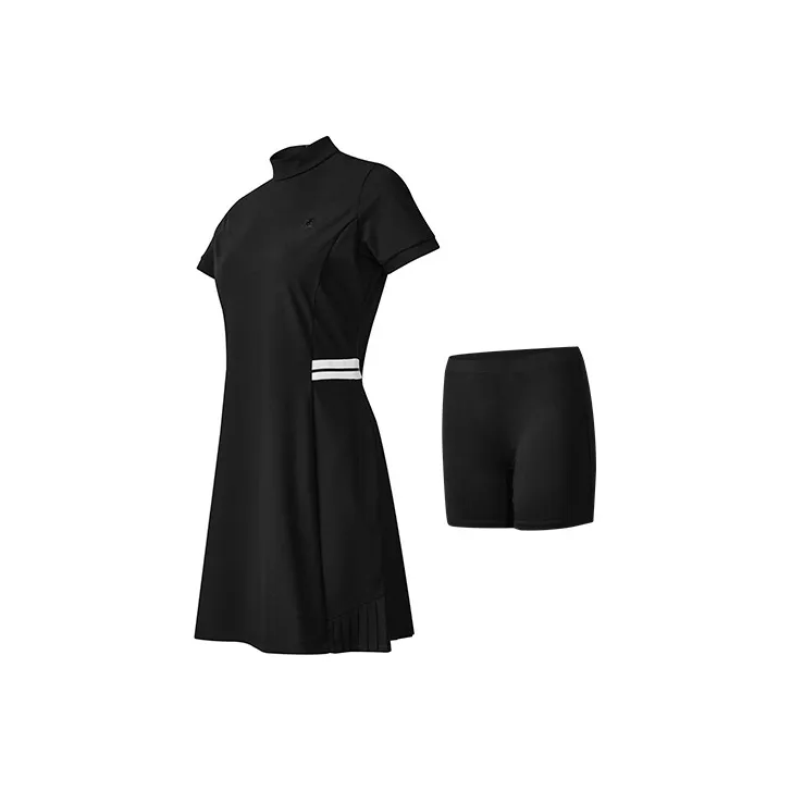 FILA Athletics Short Sleeved Dress Women's Pitch Black