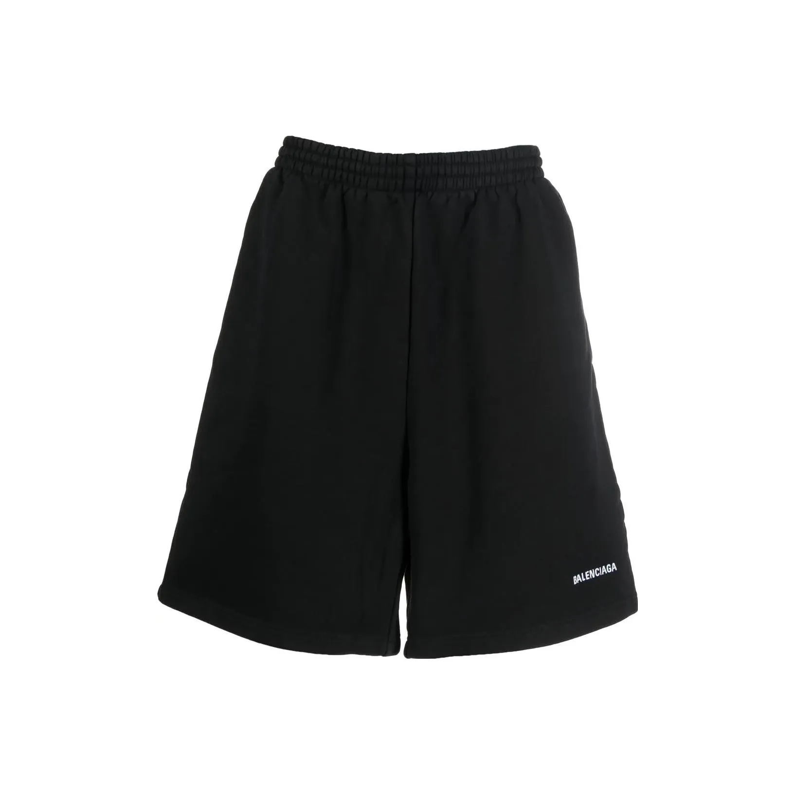Balenciaga SS22 Casual Shorts Loose Fit Style Women's Black