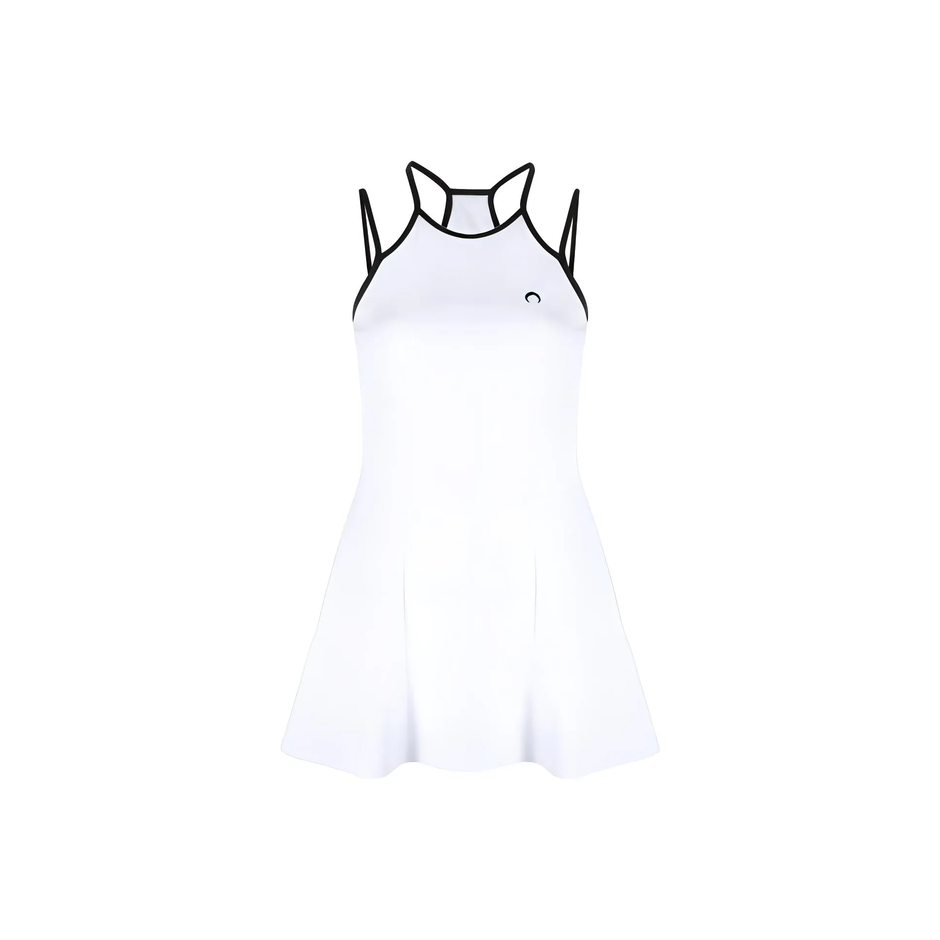 marine serre Logo-print Minidress