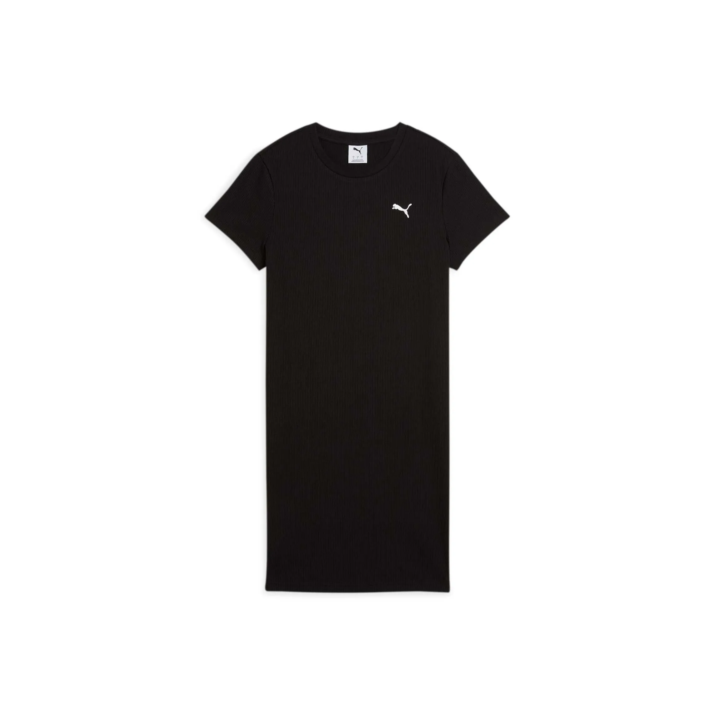 PUMA Короткий рукав Платье Женское Черное