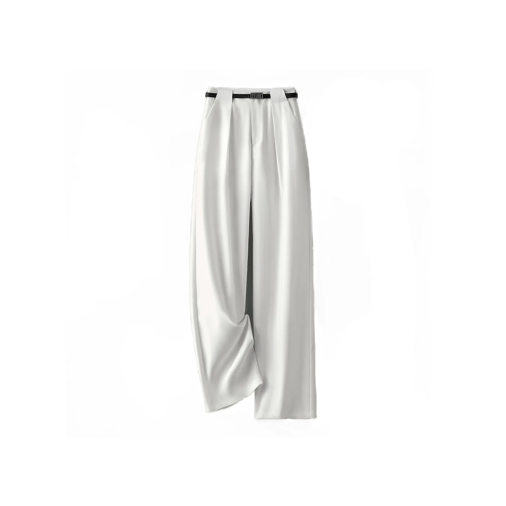 IHIMI Casual Pants Women's Raw White