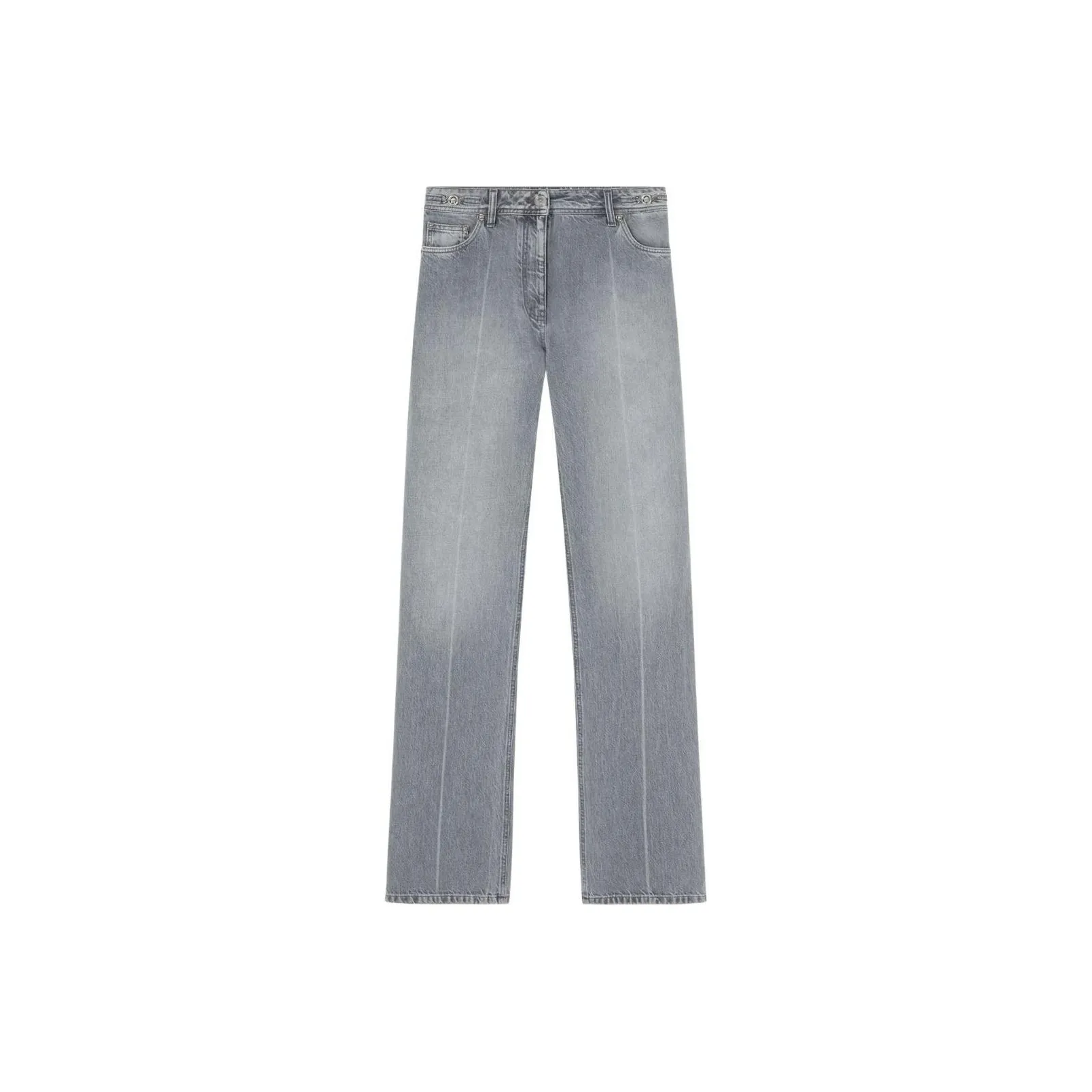 VERSACE Medusa '95 Logo Patch Boyfriend Jeans