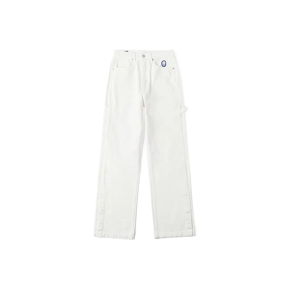 Lee Белые Женские Повседневные Брюки