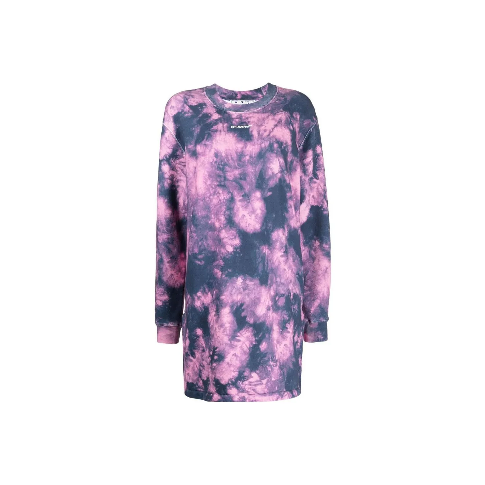 OFF WHITE Arrows Tie dye Sweatshirt Dress