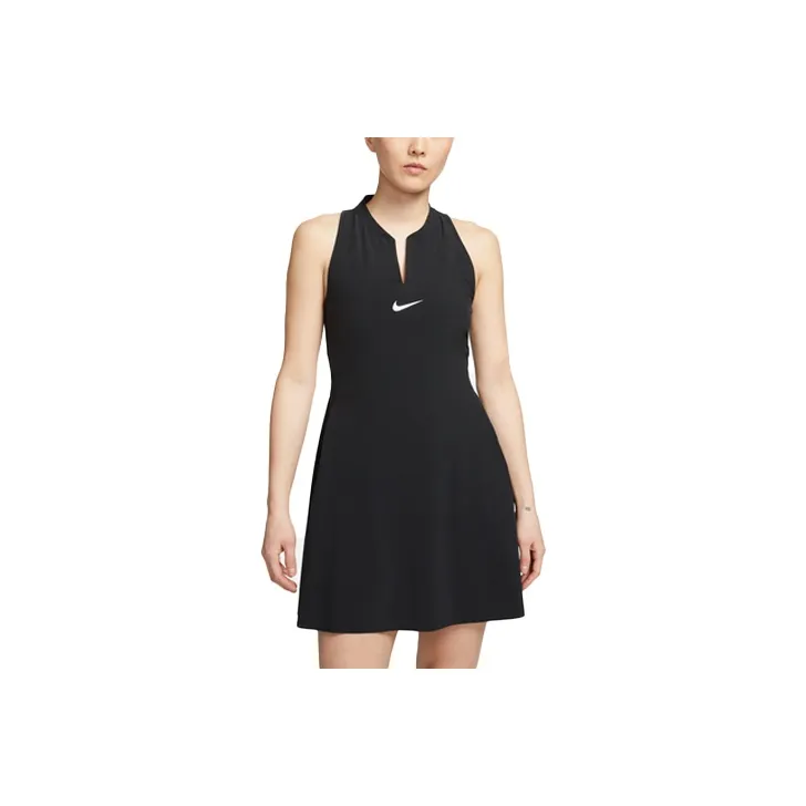 Nike Без рукавов Платье Женское Черное