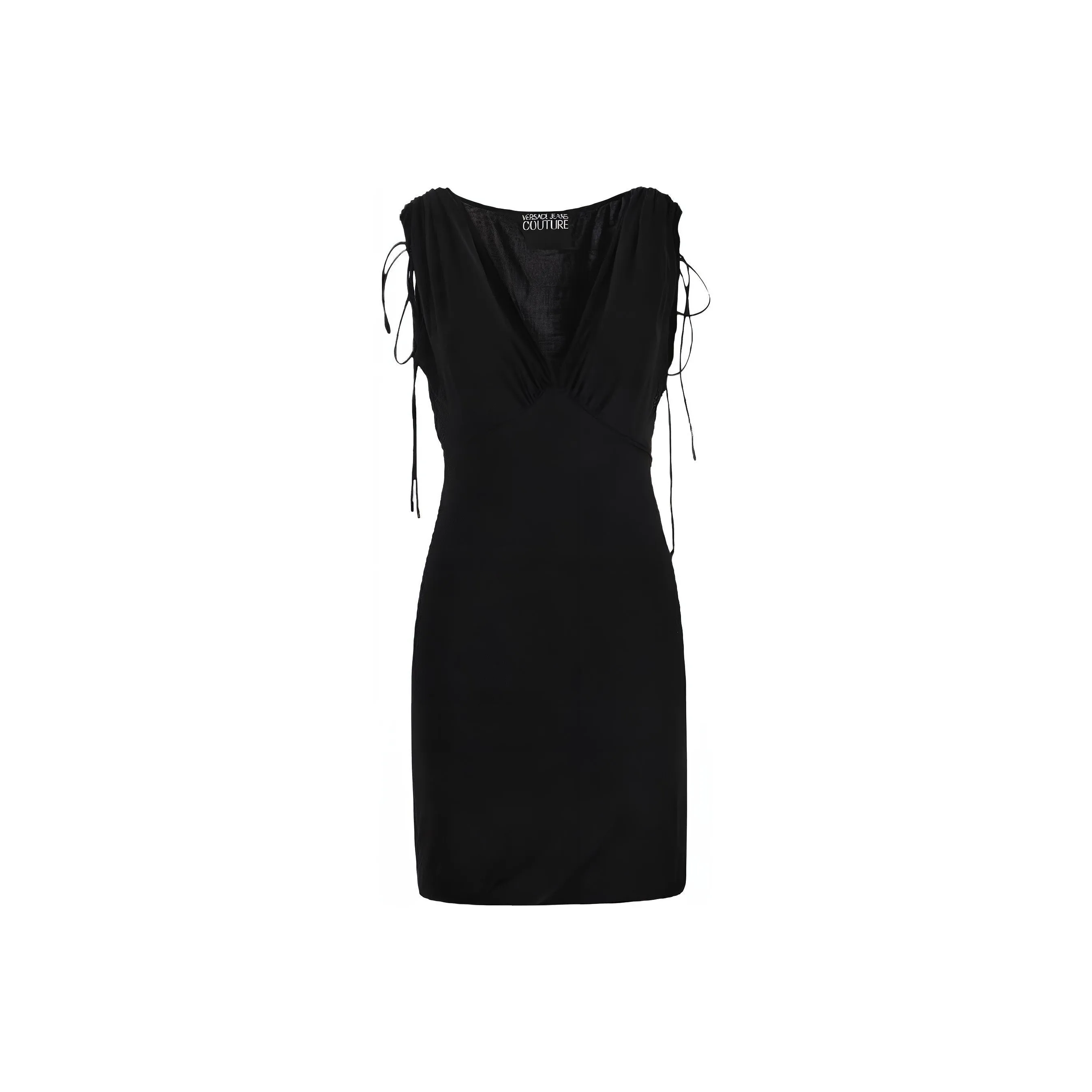 VERSACE JEANS COUTURE SS23 Без рукавов Платье Женское Черное