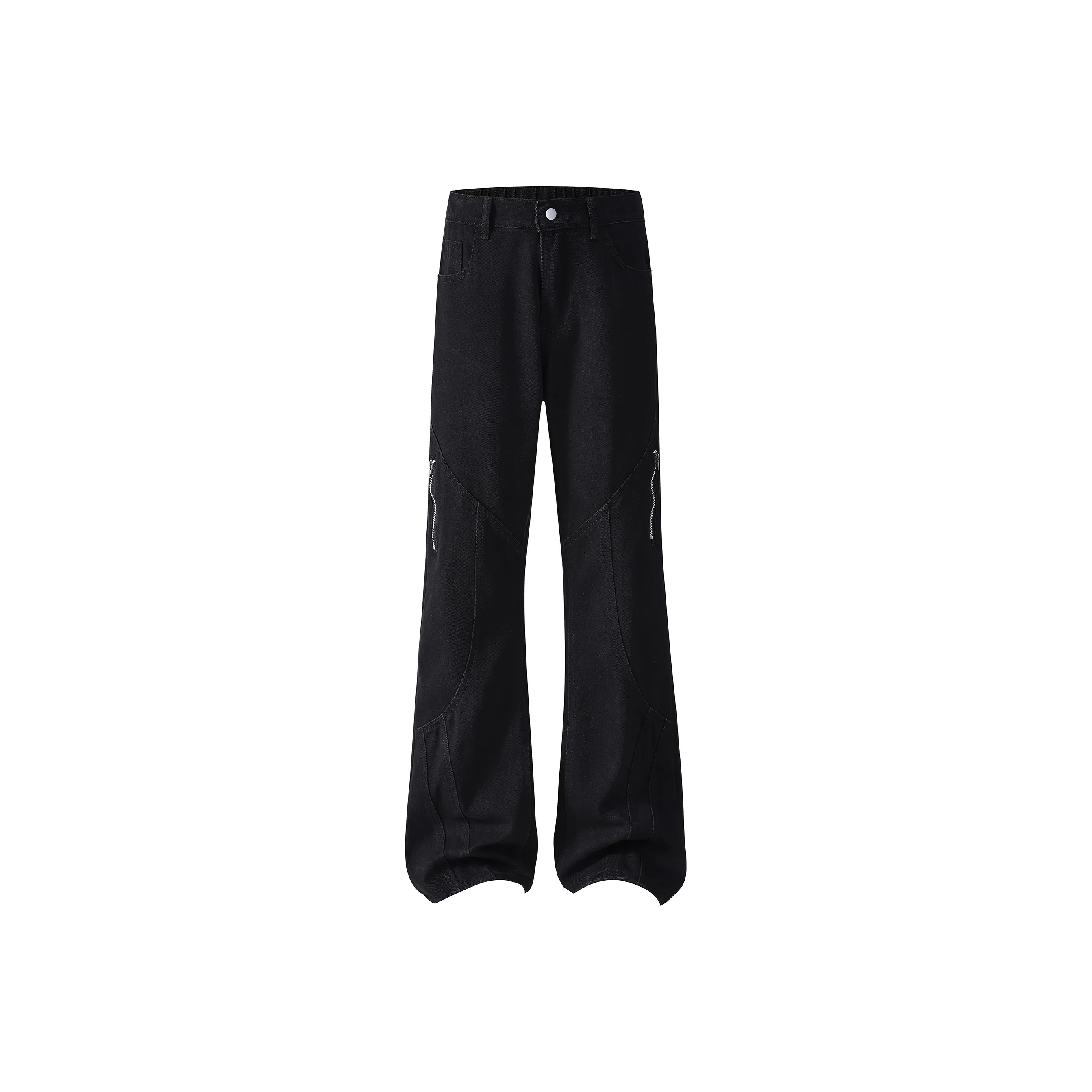 Wen Shan Черные Унисекс Джинсы