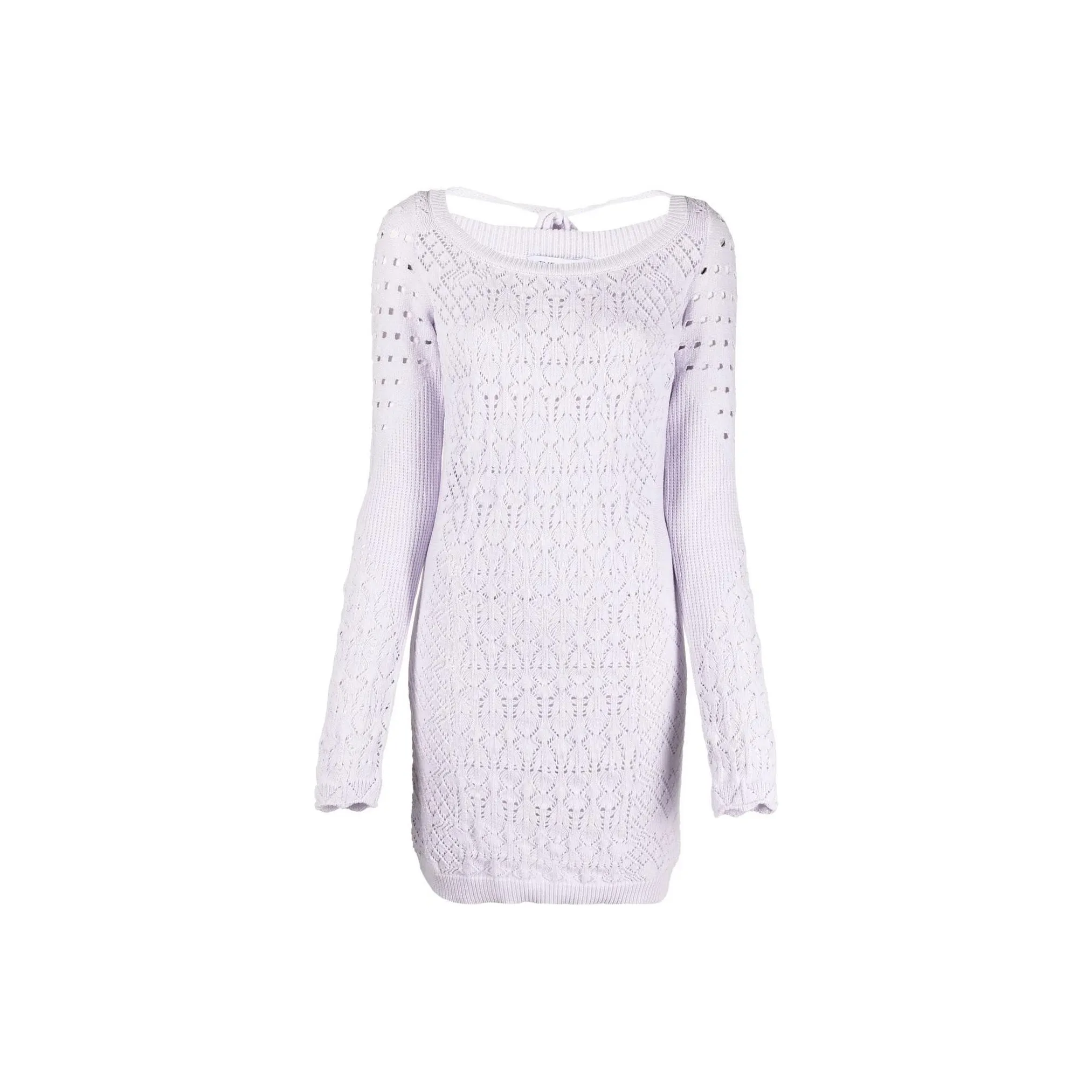The Attico Taylor Mini Dress 'Lilac'