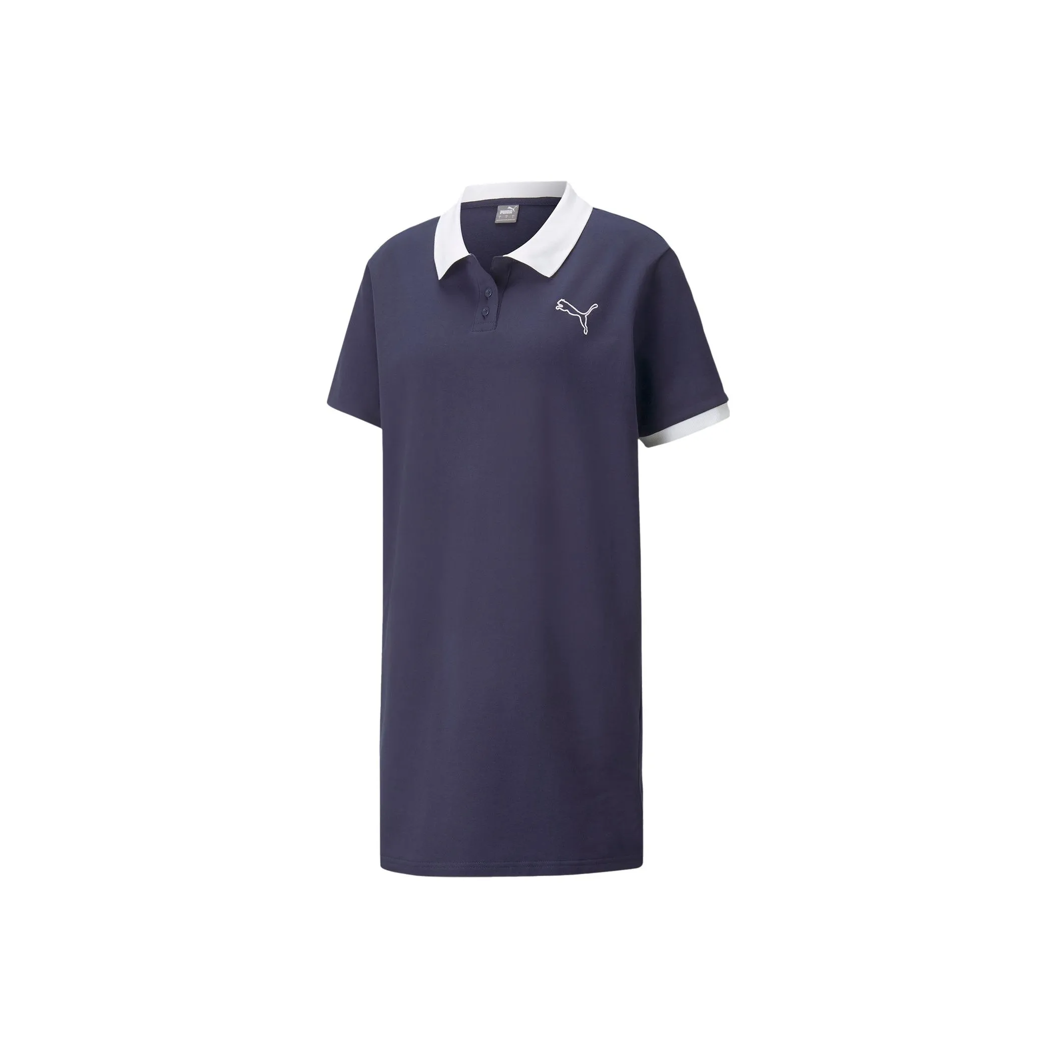 PUMA Короткий рукав Платье Женское Синий