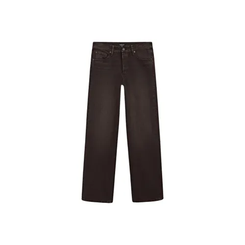 Massimo Dutti Коричневые Женские Джинсы