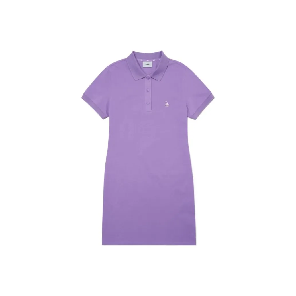 MLB Short Sleeved Dresses Women's Purple