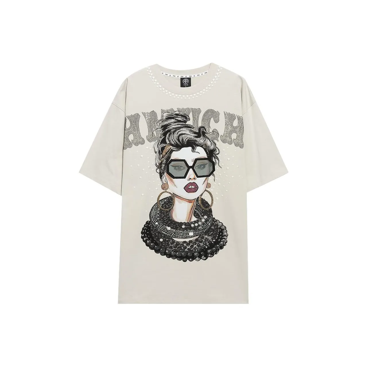 TCH Хаки Женские Рубашки T