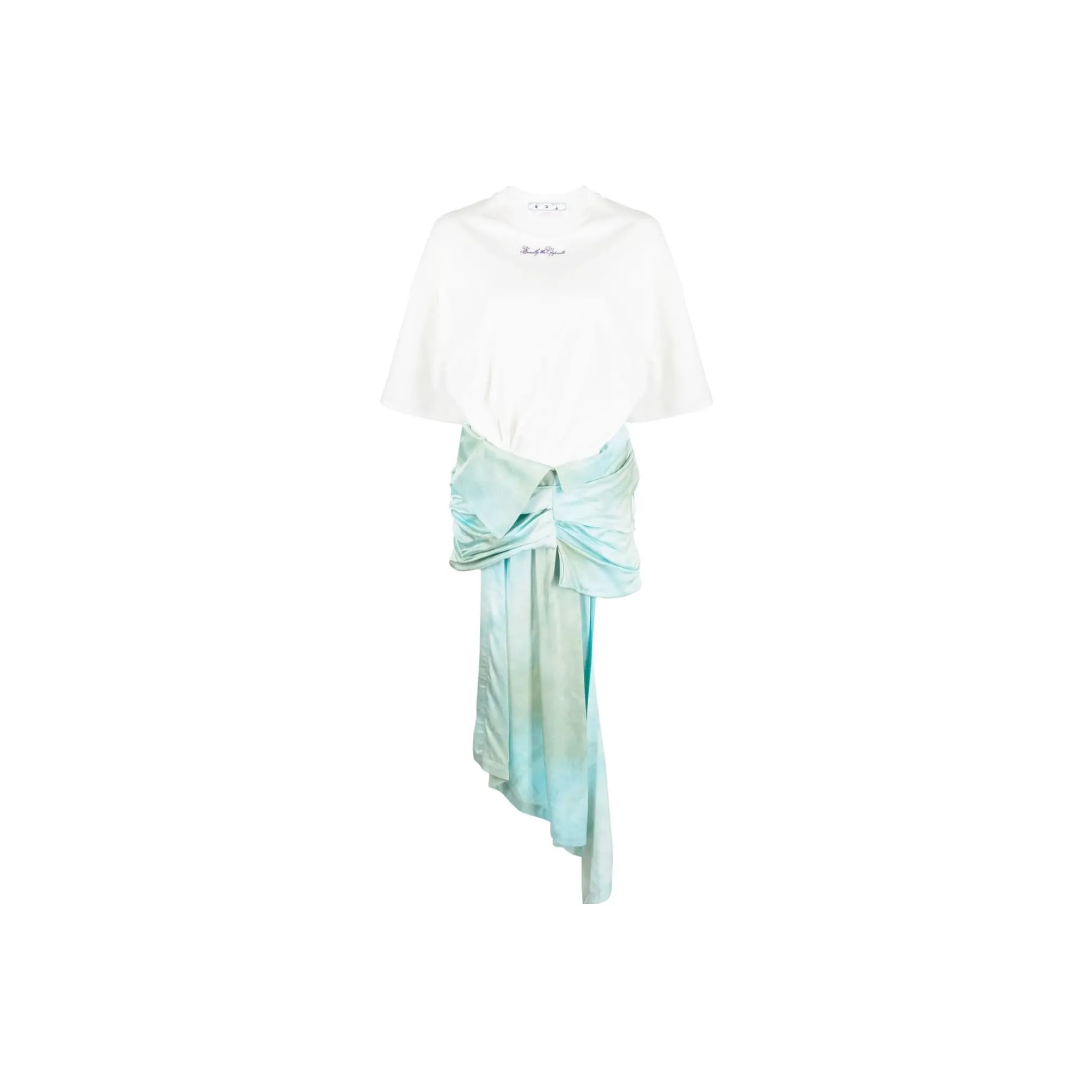 OFF WHITE Draped skirt Minidress