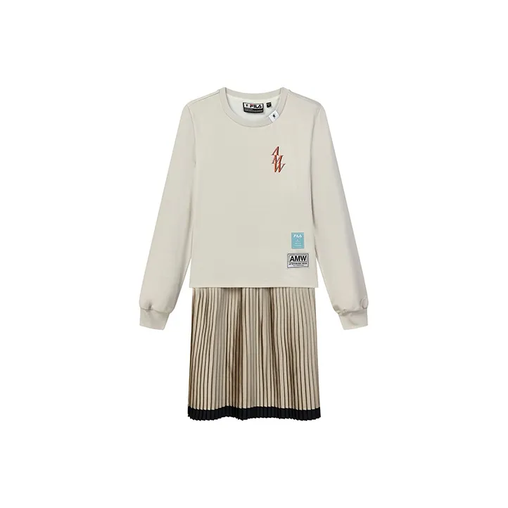 FILA Long Sleeved Dresses Women's Hyacinth Bean Gray