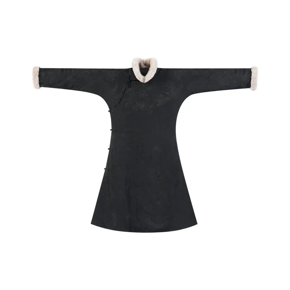 YICHENGFENGXU Пуховик Женский Черный