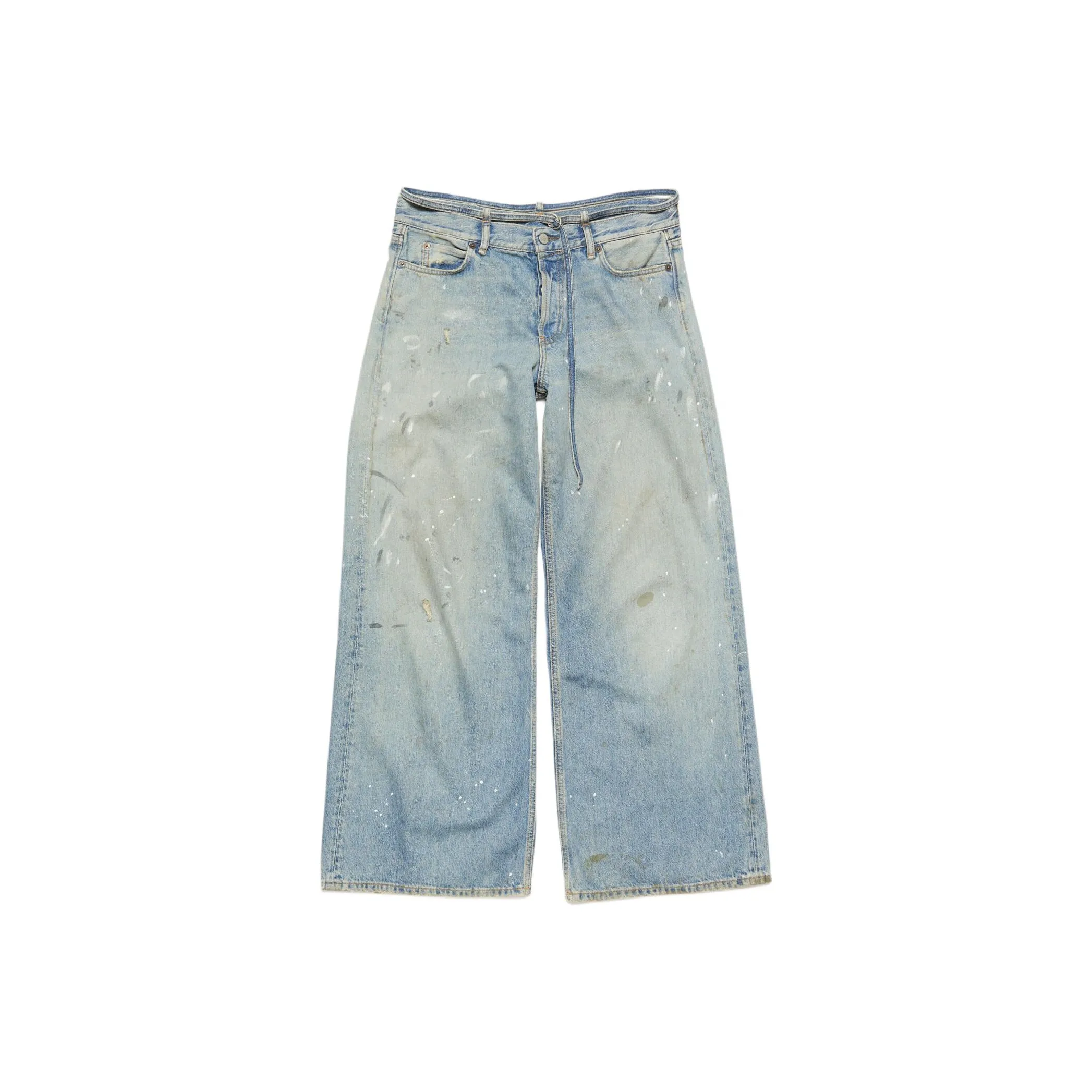 Acne Studios Regular-Fit Wide-Leg Jeans