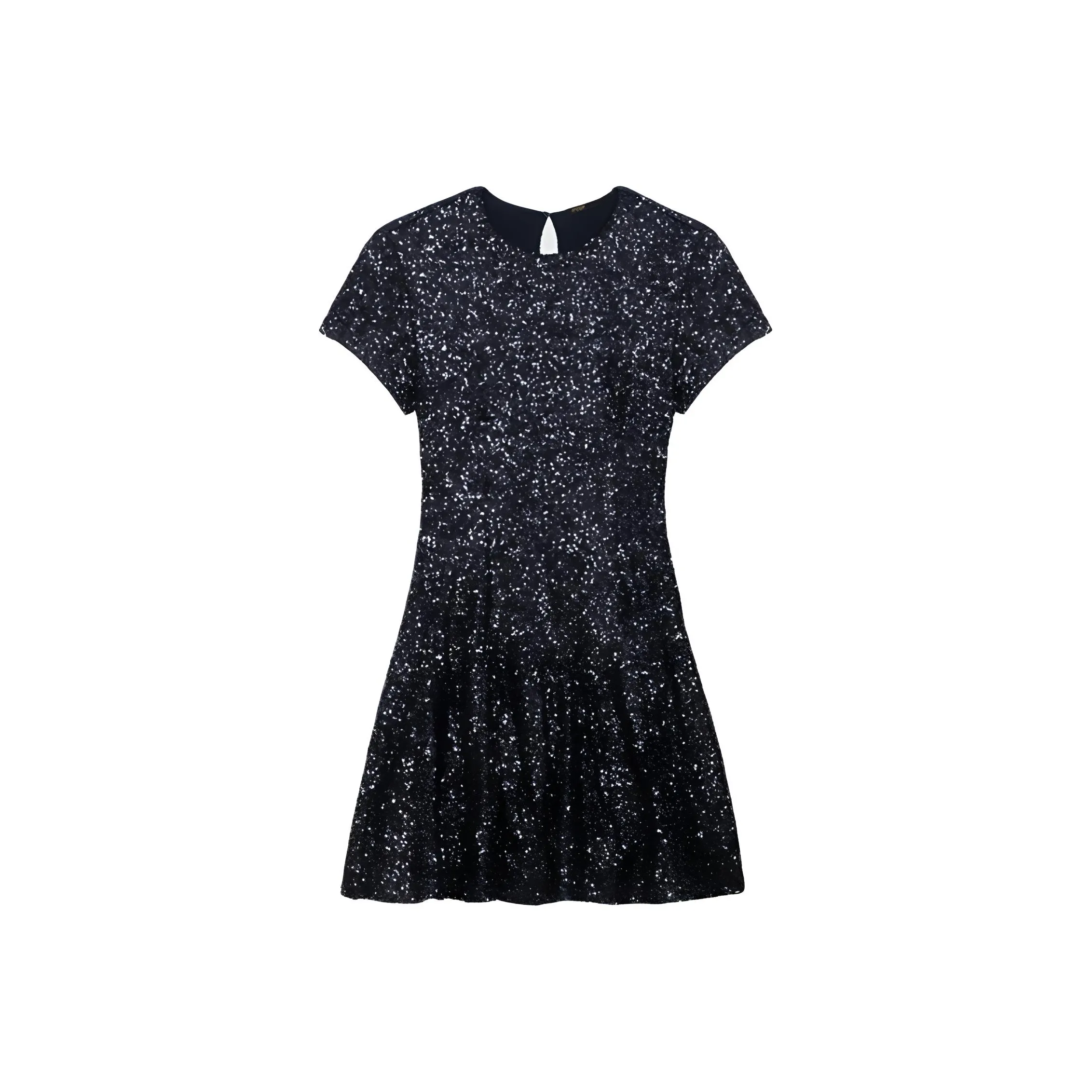 Maje Sequinned Mini Dress