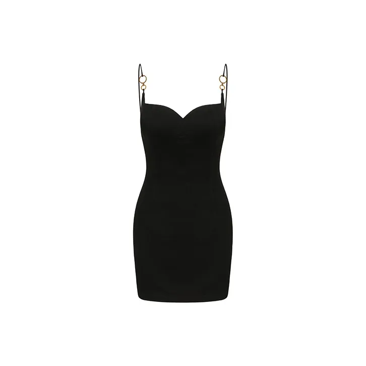 NANA JACQUELINE Юбка-платье Женское Черное