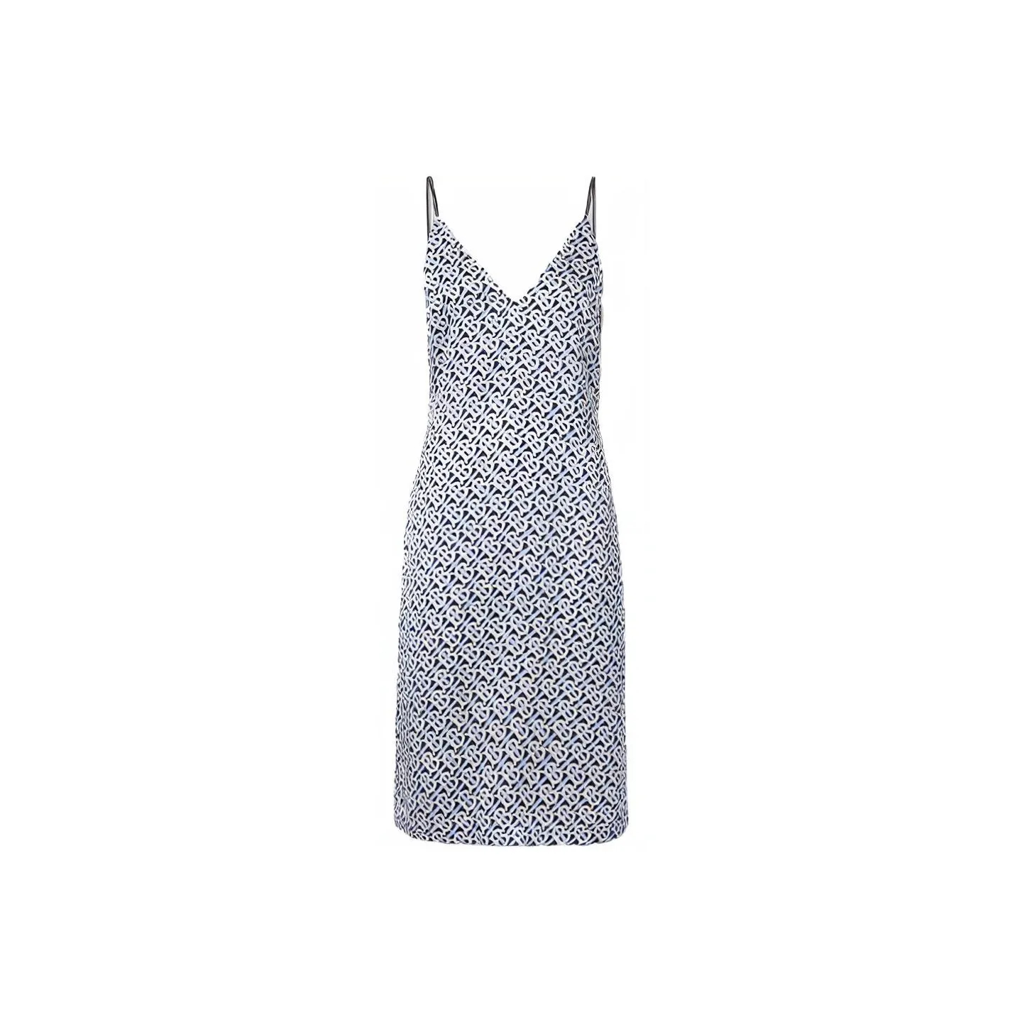 Burberry Sleeveless Dress Women's Blue