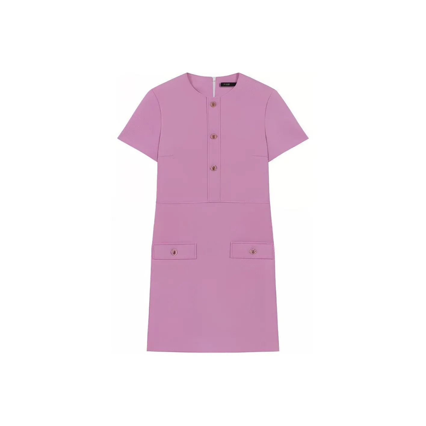 Maje Short Sleeved Dress Women's Light Purple
