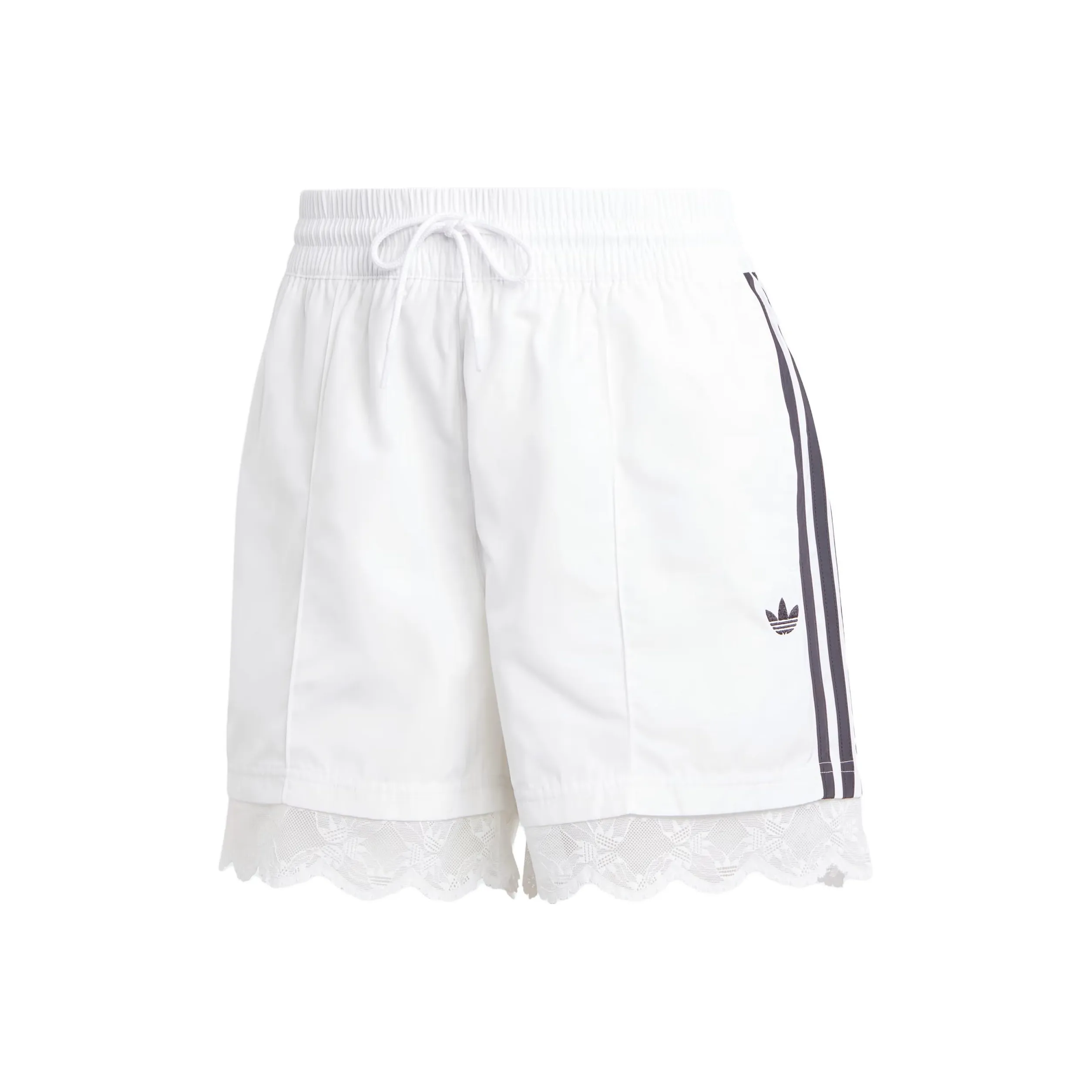 Adidas Originals 3 Stripes Casual Shorts Women's White