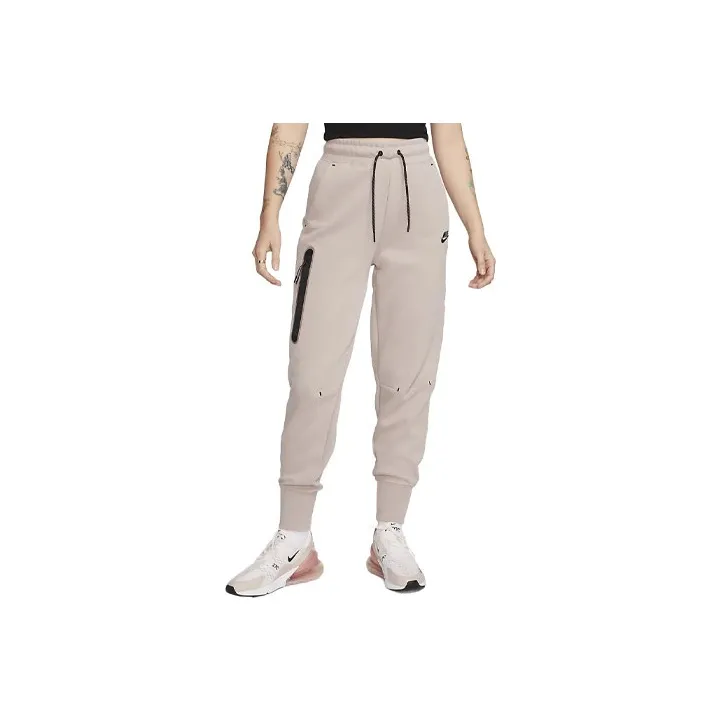 Nike Knitted Sweatpants Women's Taupe