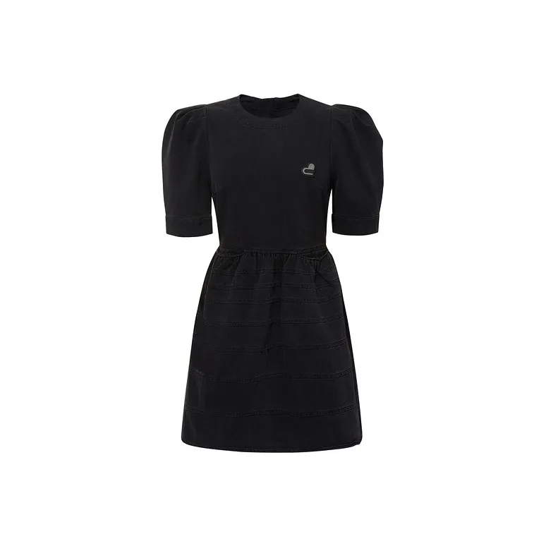 D'zzit A-Line Skirt Dress Black