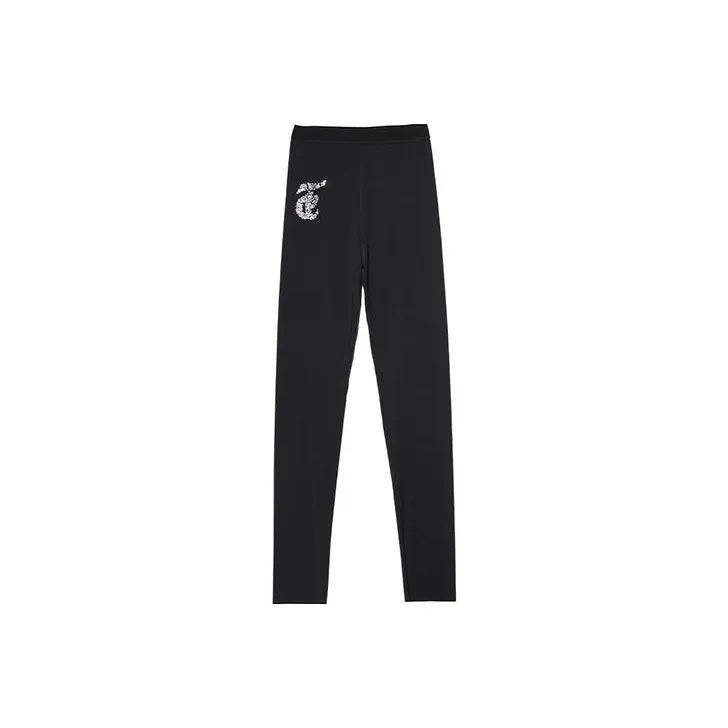 TCH Черные Женские Леггинсы