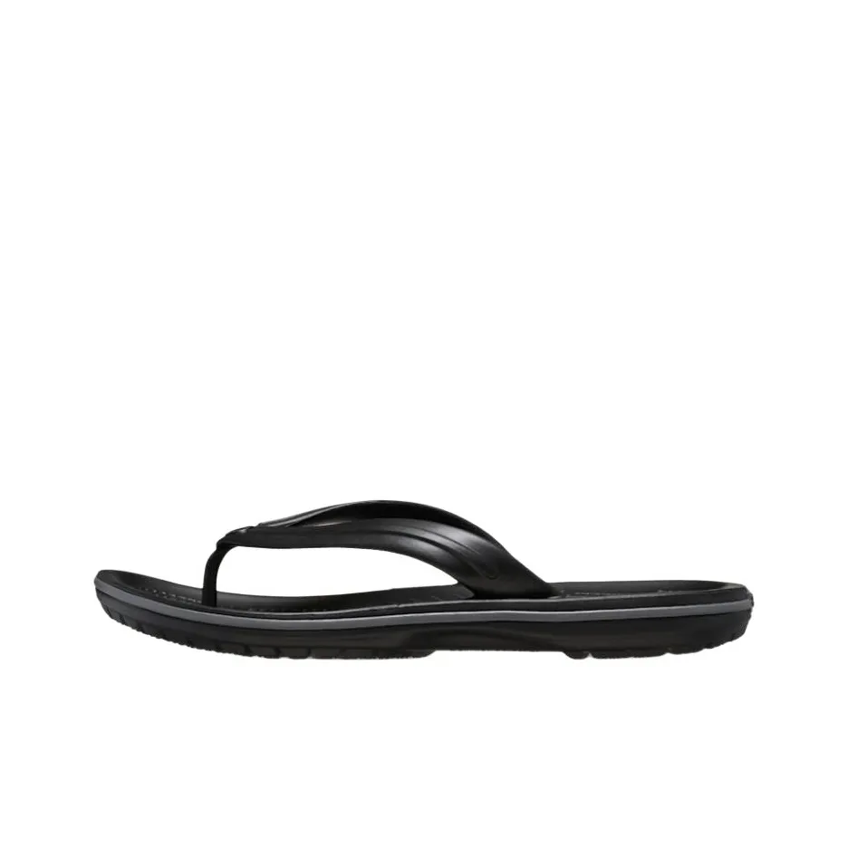 Crocs Crocband Устойчивые к истиранию Шлепанцы Унисекс Черные