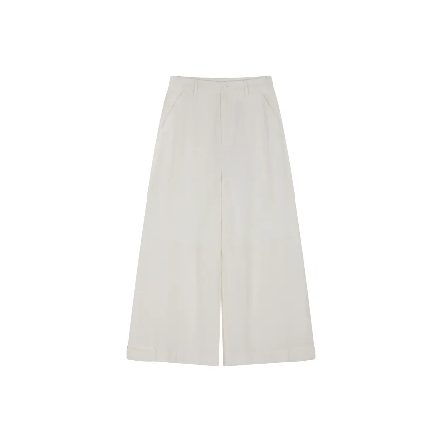 IHIMI Повседневные брюки Женские Белые