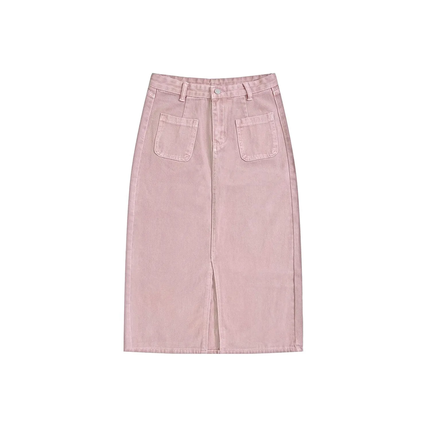 FOREVER 21 Розовые Женские Джинсовые Длинные Юбки