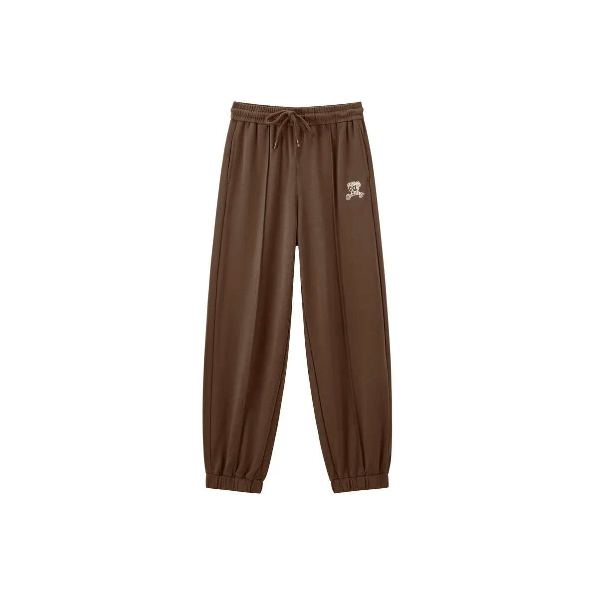 LEDIN x CookeyCollaboration Повседневные брюки Женские Коричневый