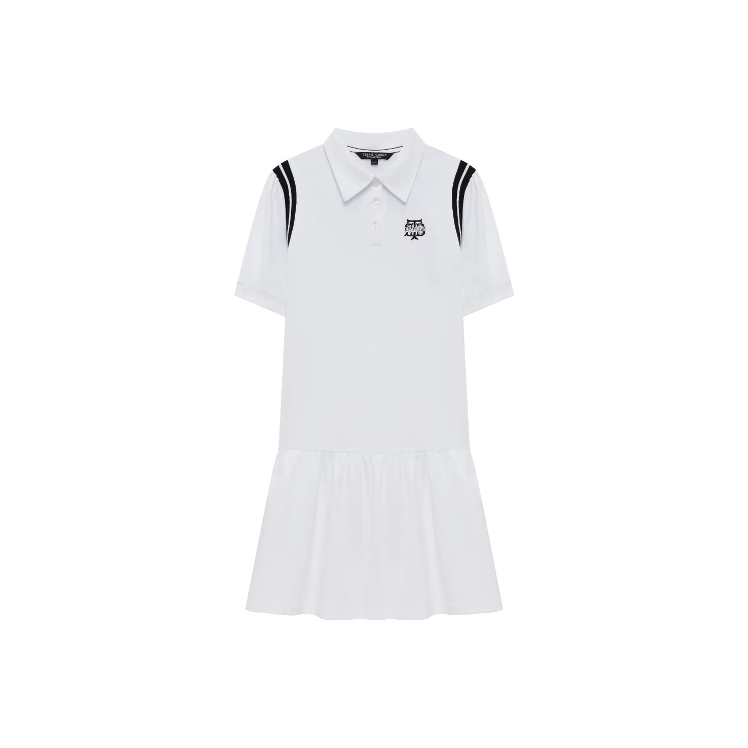 Teenie Weenie Короткий рукав Платье Женское Белое