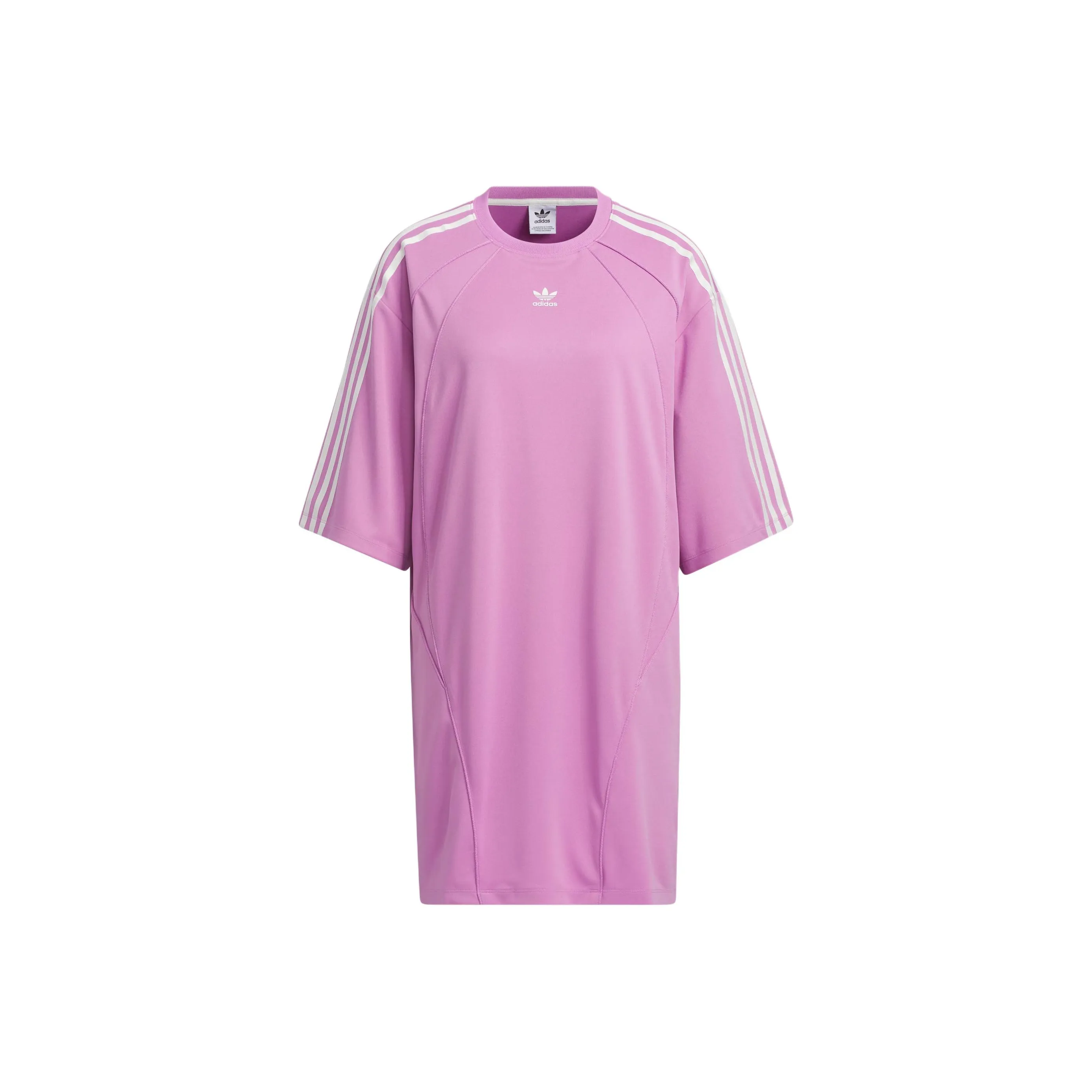 Adidas Originals TEE DRESSOversized Tee Short-Sleeved Dresses Women's Pink