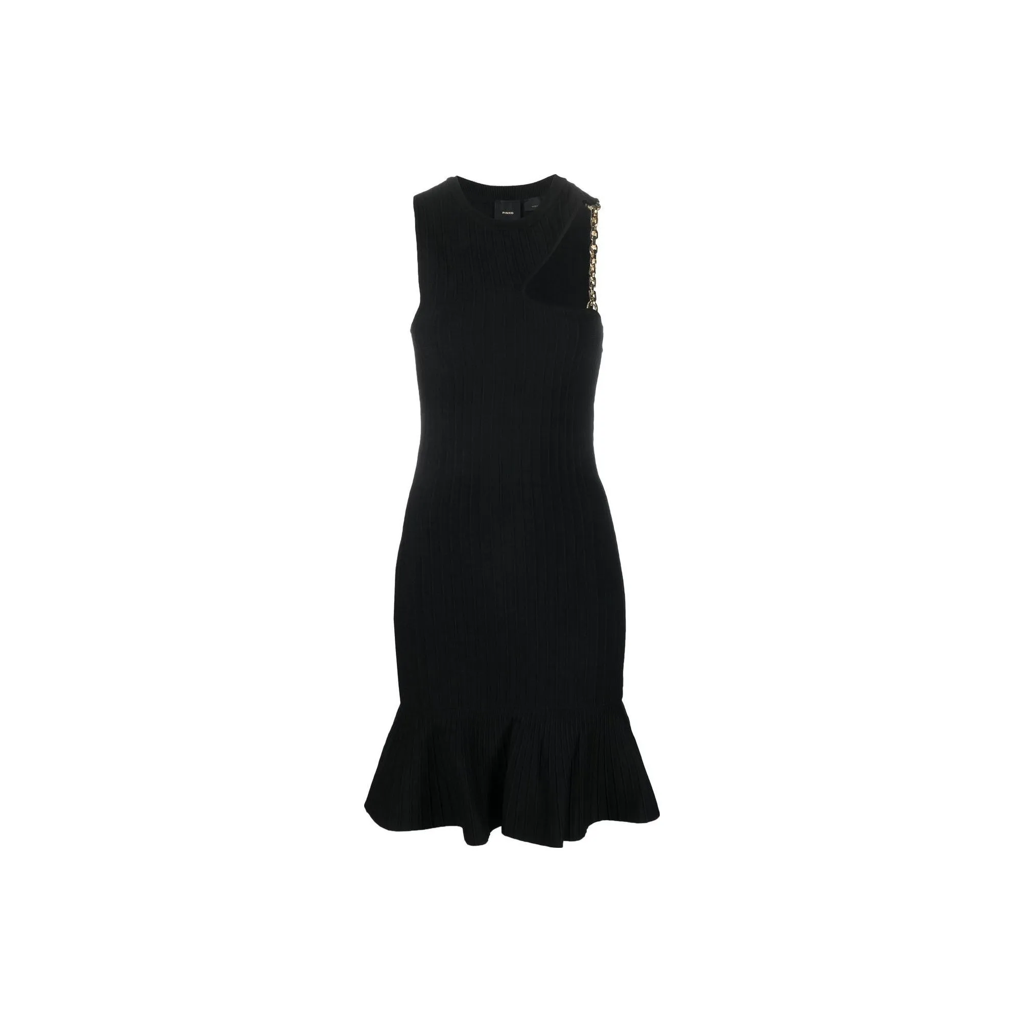 PINKO Черное Женское Платье без рукавов