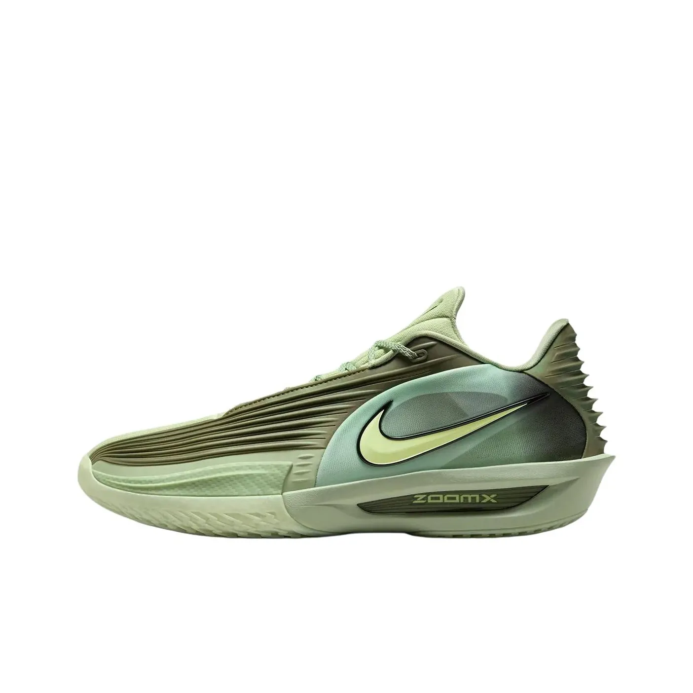 Nike G.T. Cut 3 Slip-Resistant Abrasion-Resistant Low-Top Basketball Shoes Men's Green Найк G.T. Cut 3 Противоскользящие Устойчивые к Износу Низкие Баскетбольные Кроссовки Мужские Зеленые