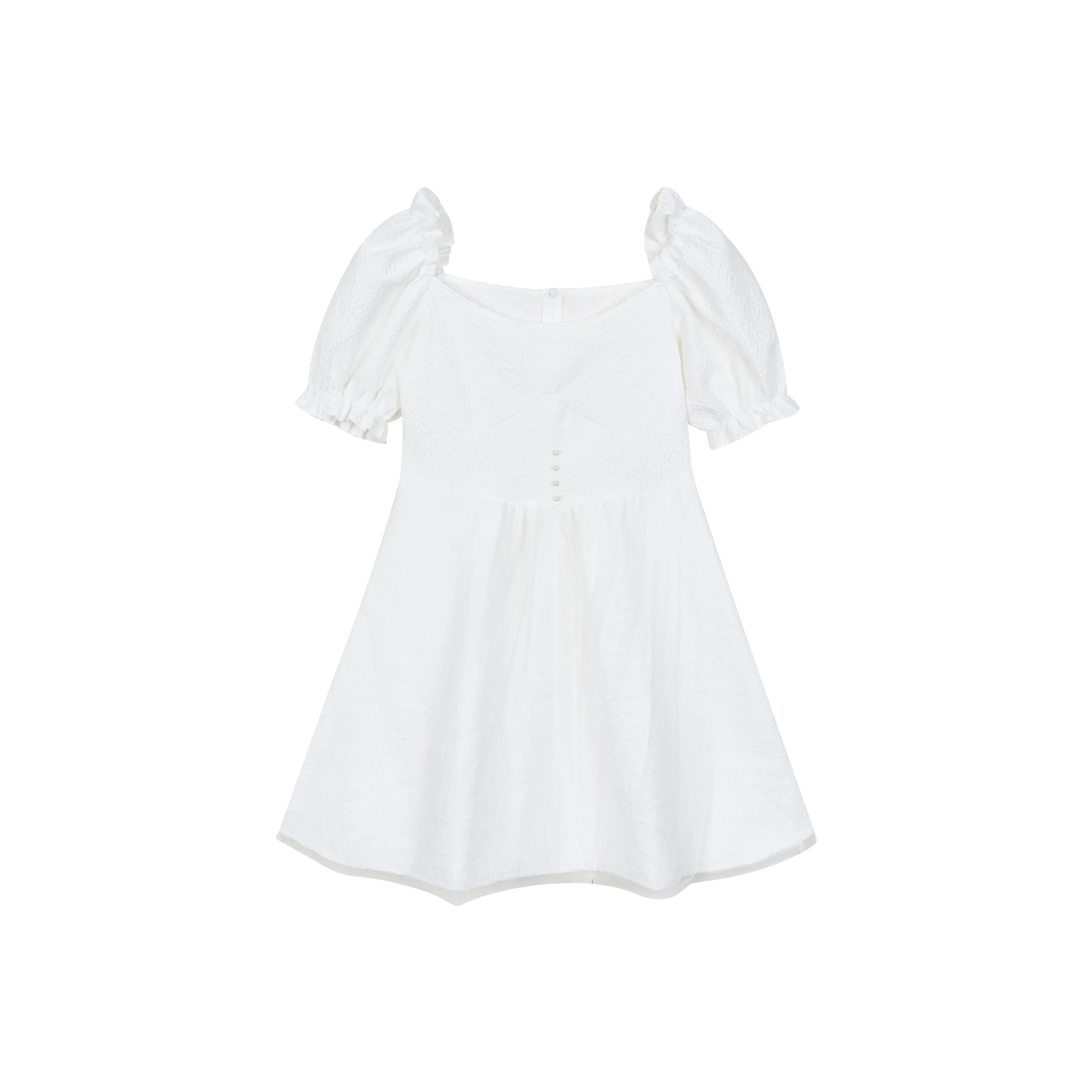 Лето будет после ужина. Короткий рукав платье женское белое