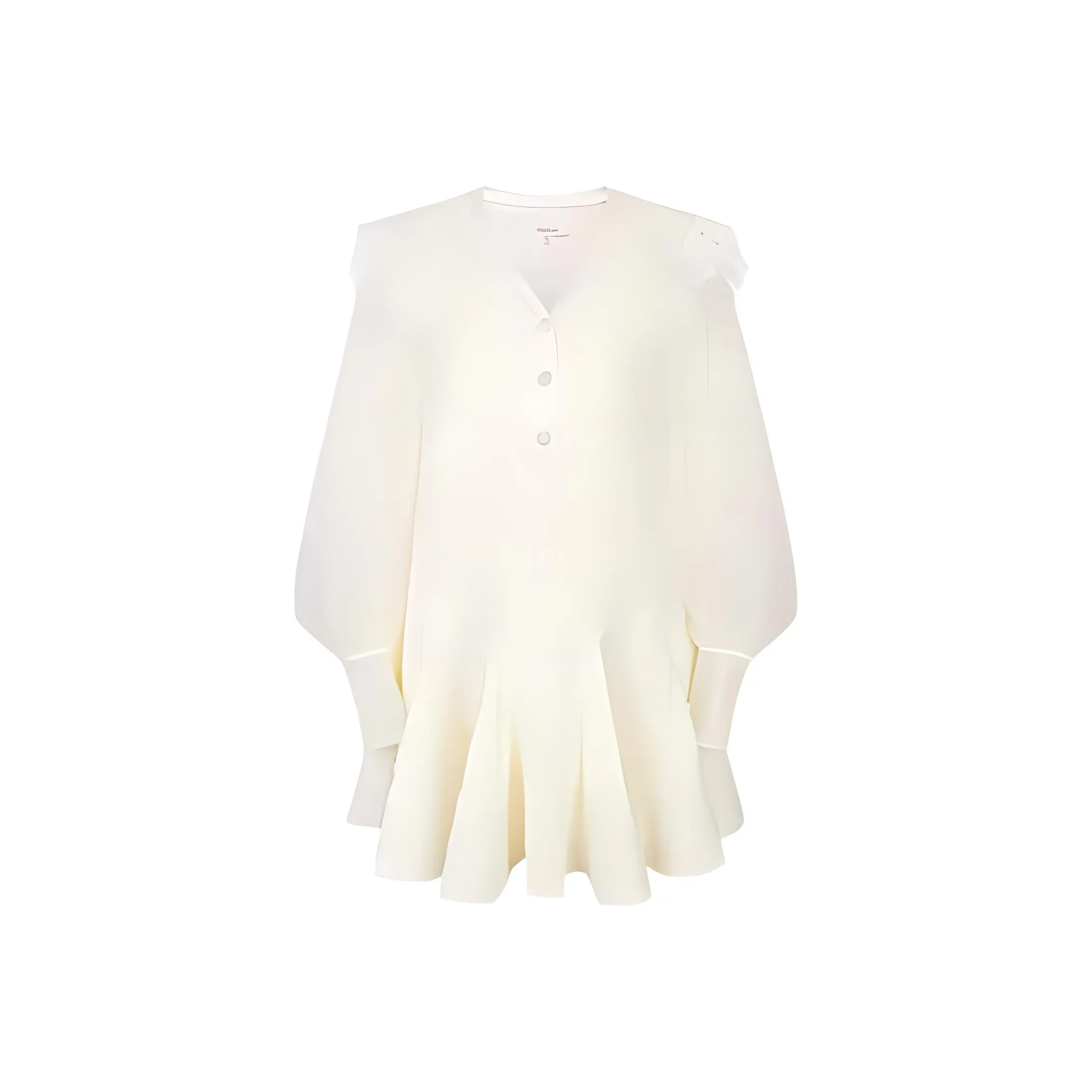 JORYAweekend Длинное платье с длинными рукавами женское шампанское