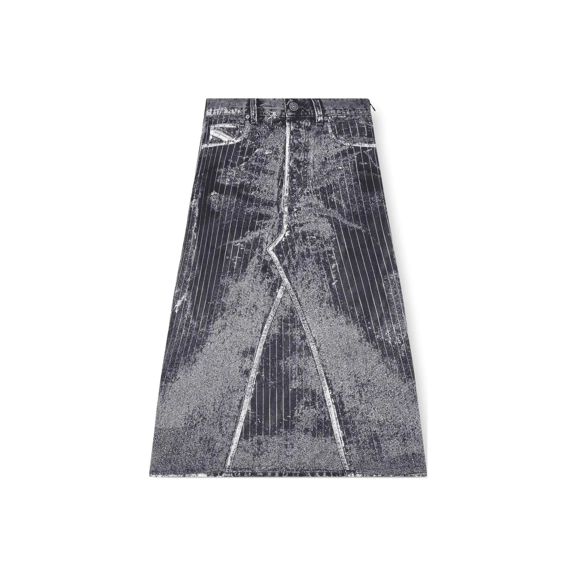 DIESEL O Hanna Denim Skirt 'Black'