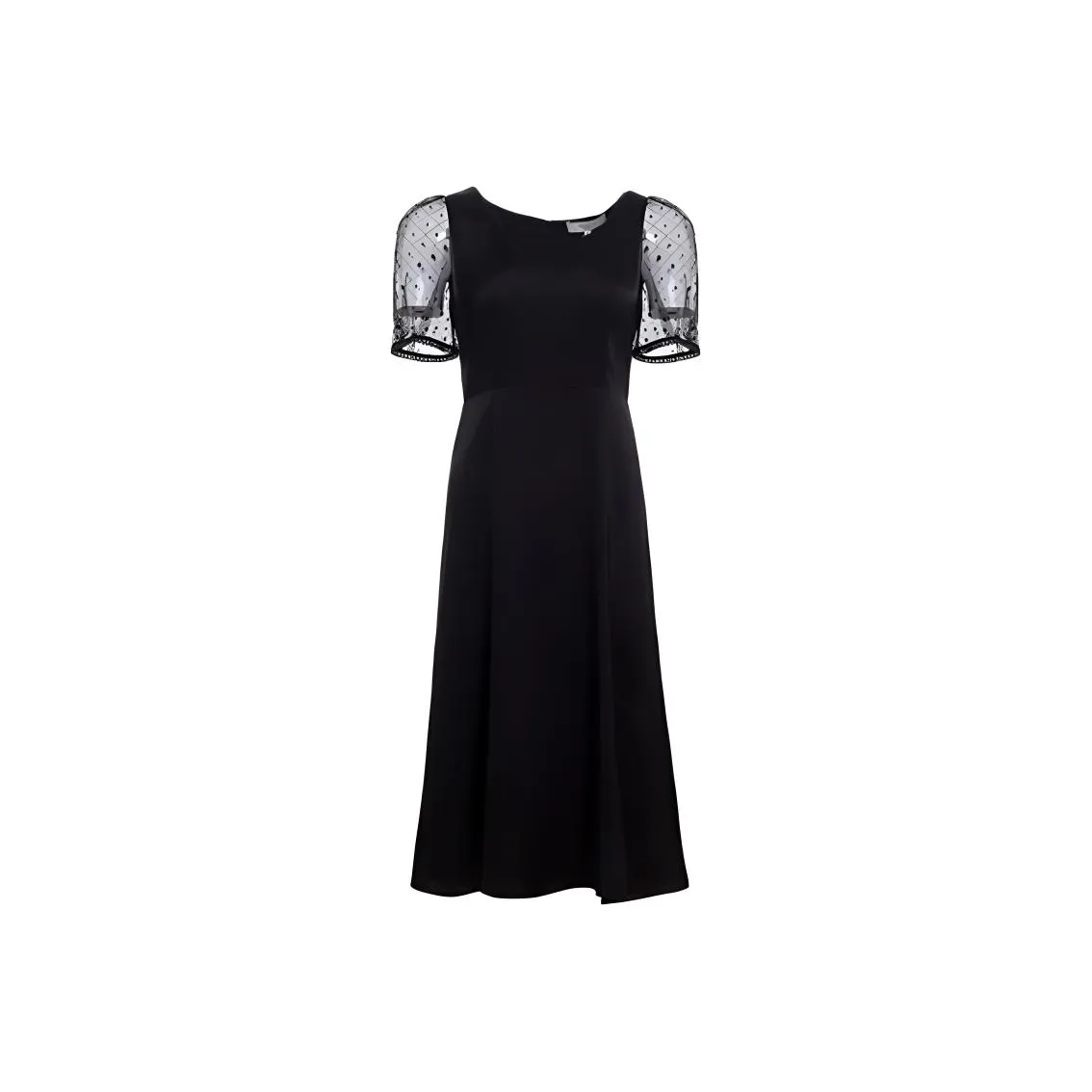 BESIONIA SS22 Short Sleeved Dresses Women's Black